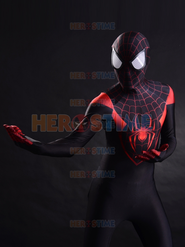 3d Printing Ultimate Miles Morales Spider-man Costume Fullbody Suit