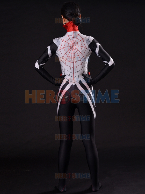 Silk Spider Morph Suit Silk Cindy Moon Spider Costume 